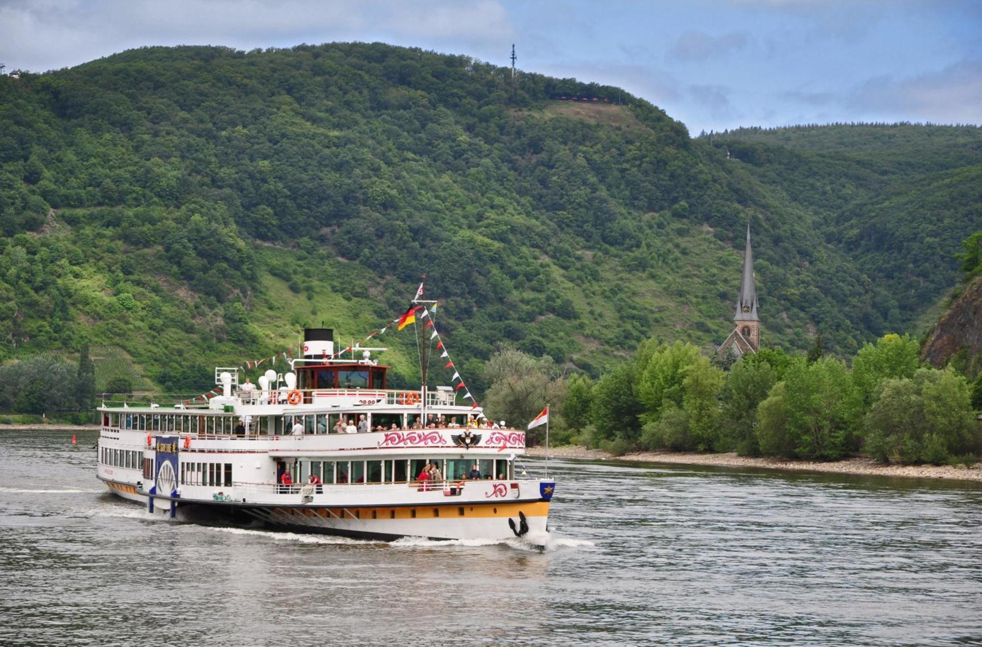 Pension Bei Schinderhannes Und Julchen บอพพาร์ด ภายนอก รูปภาพ